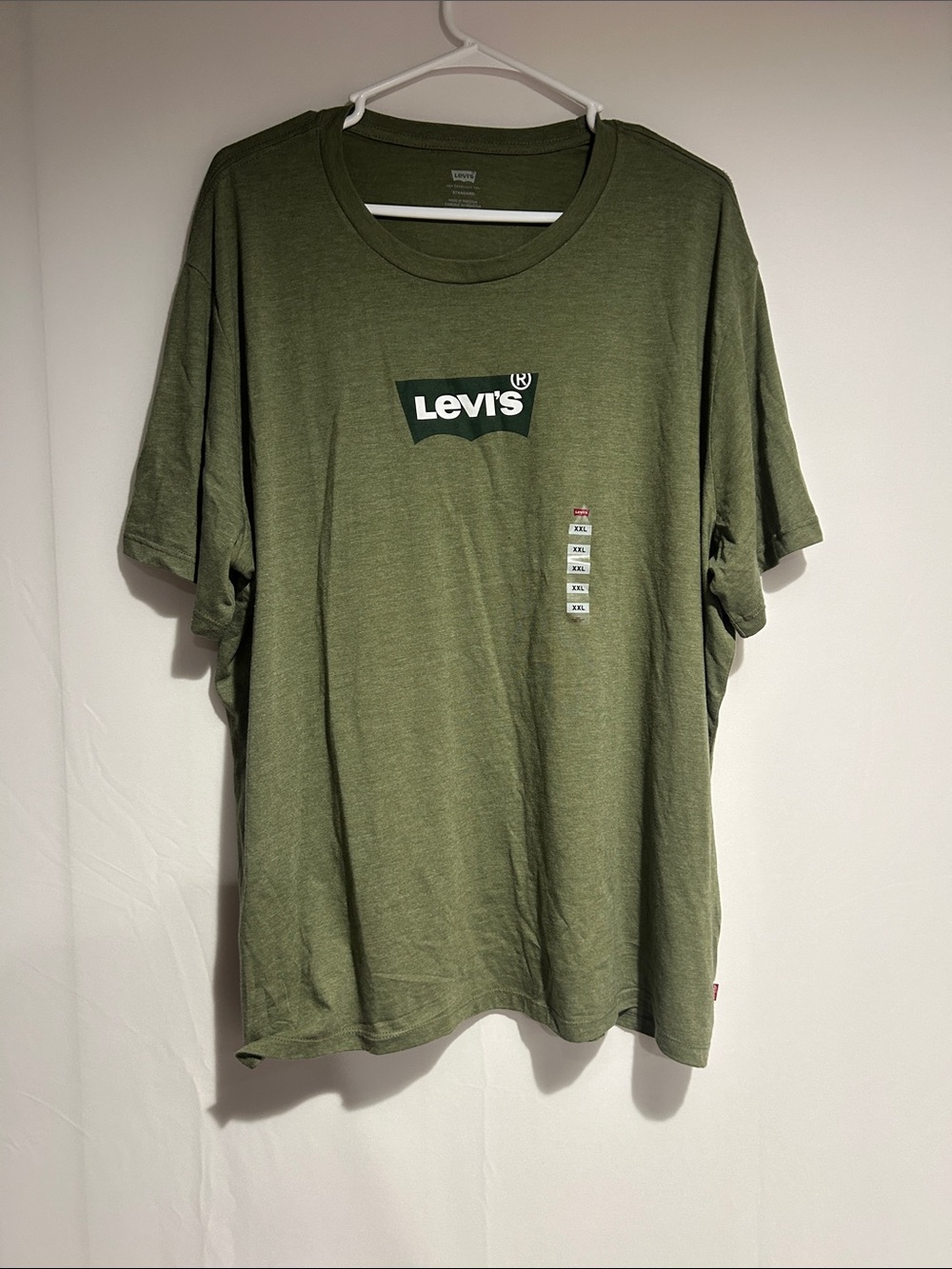 Levi's Olive Green Short Sleeve Logo Tee